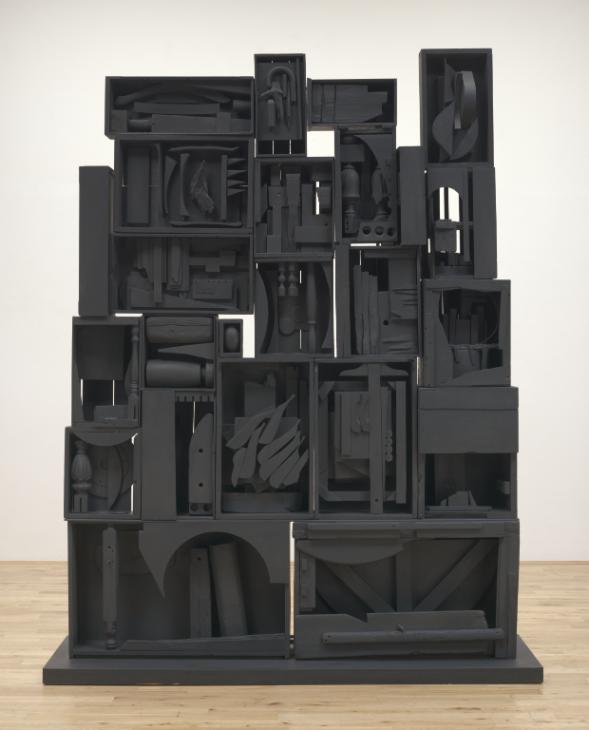 Black Wall 1959 by Louise Nevelson 1899-1988